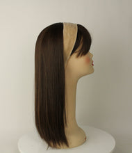 Load image into Gallery viewer, Avalon Fall With Bangs Brown Size L
