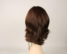 Load image into Gallery viewer, Shlomit Brown with Red highlights Multi-Directional  Skin Top Size S
